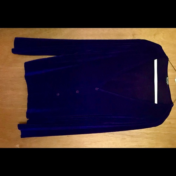 New Purple Softwear by Mark Singer Top Button Down Top or Jacket size La… - Picture 6 of 15